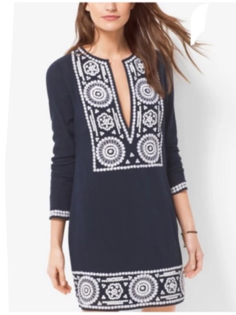 Michael Kors Embroidered Dress